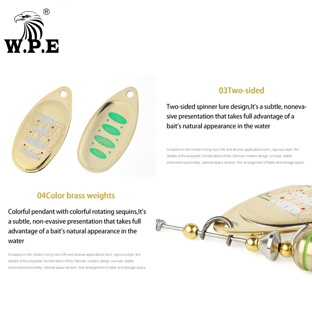 W.p.e-コモドールアー,釣り道具,ハードベイト,スプーン - Fishing Lure Spoon のレビューと価格