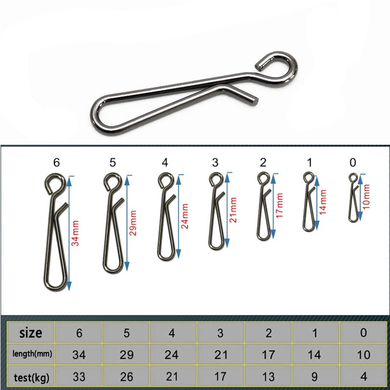 100個入り、海水釣り用、ステンレス製、開閉式のアイ付き、素 - Fishing Lure Accessories のレビューと価格