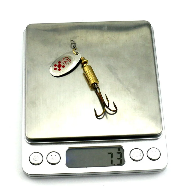 1 個金属メッキスピナー餌 6.7 センチメートル/7 グラ - Fishing Lure Spinnerbait のレビューと価格