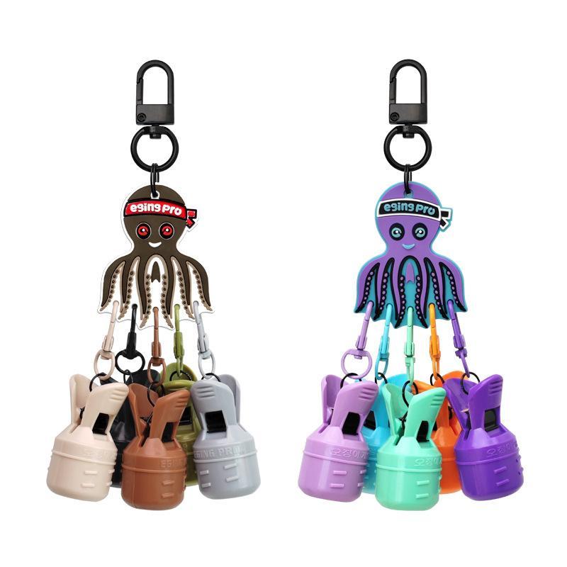 6個入り/セット。実用的なウェブフット型イカ釣り用ジグ。カラ - Fishing Lure Accessories のレビューと価格
