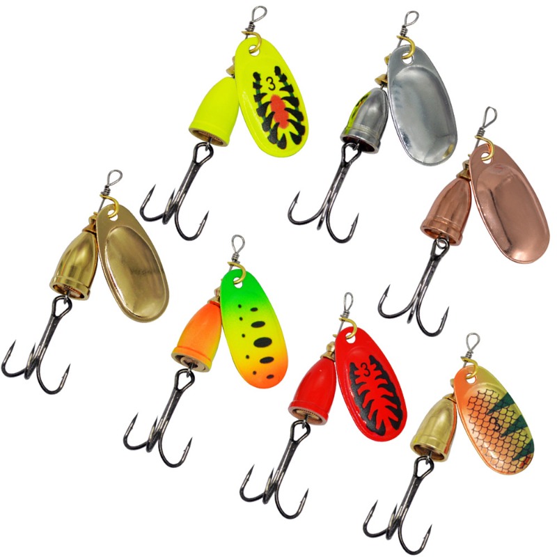 釣り用スピナールアー 8g メタルブレード回転ベイト 真鍮ベ - Fishing Lure Blade Bait のレビューと価格