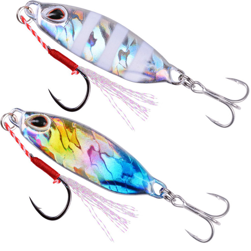 スプーンタイプのジギングルアー,バスやマグロの釣りに最適な日 - Fishing Lure Spinnerbait のレビューと価格
