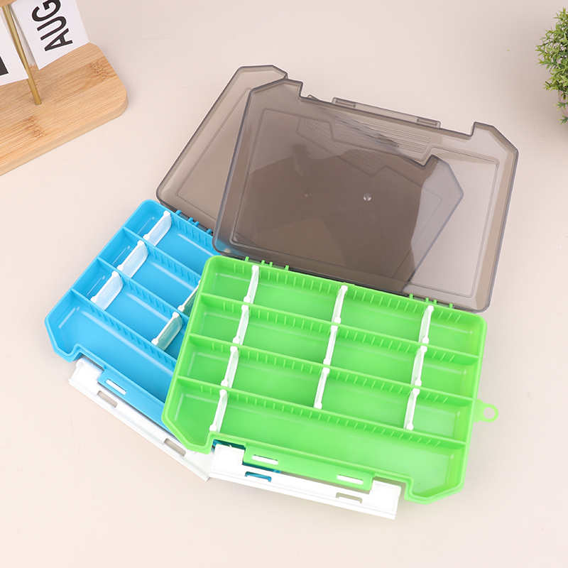 【F】1個入りプラスチック製単層ルアーボックス ポータブル釣 - Fishing Lure Soft Plastic のレビューと価格