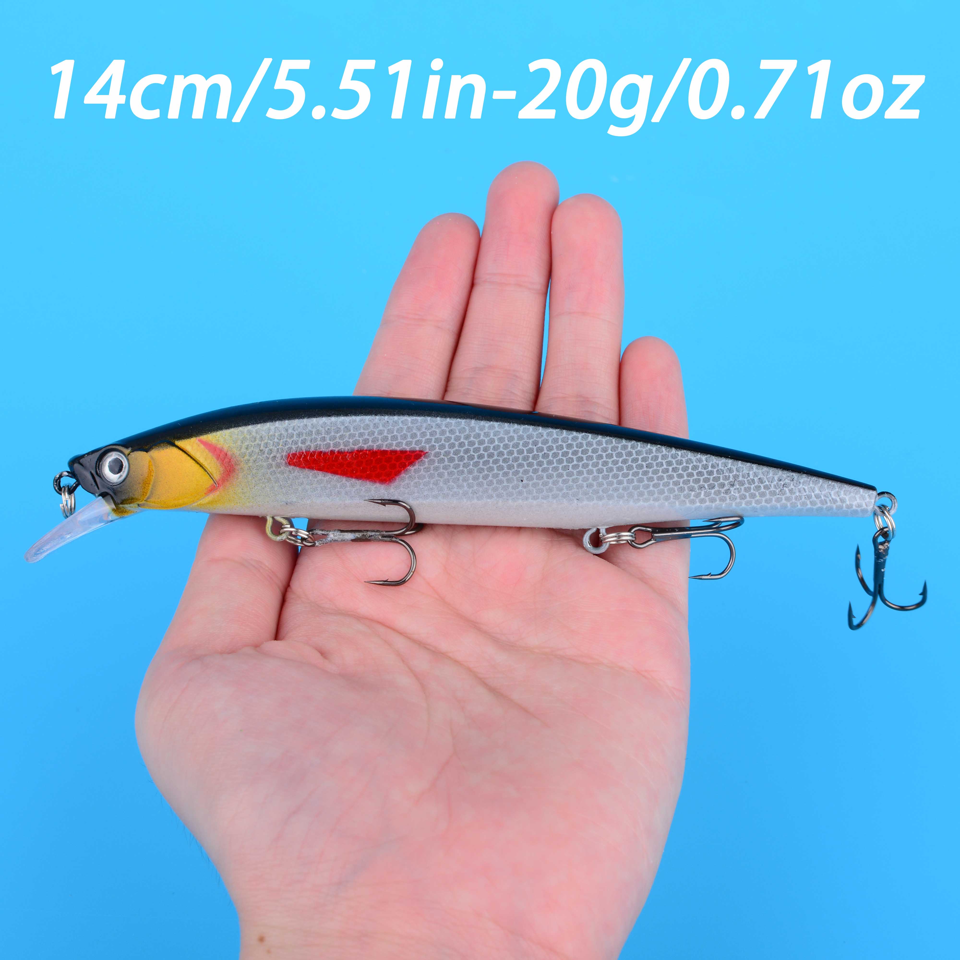 1PC フィッシング ルアー フローティング ジャークベイト - Fishing Lure Jerkbait のレビューと価格